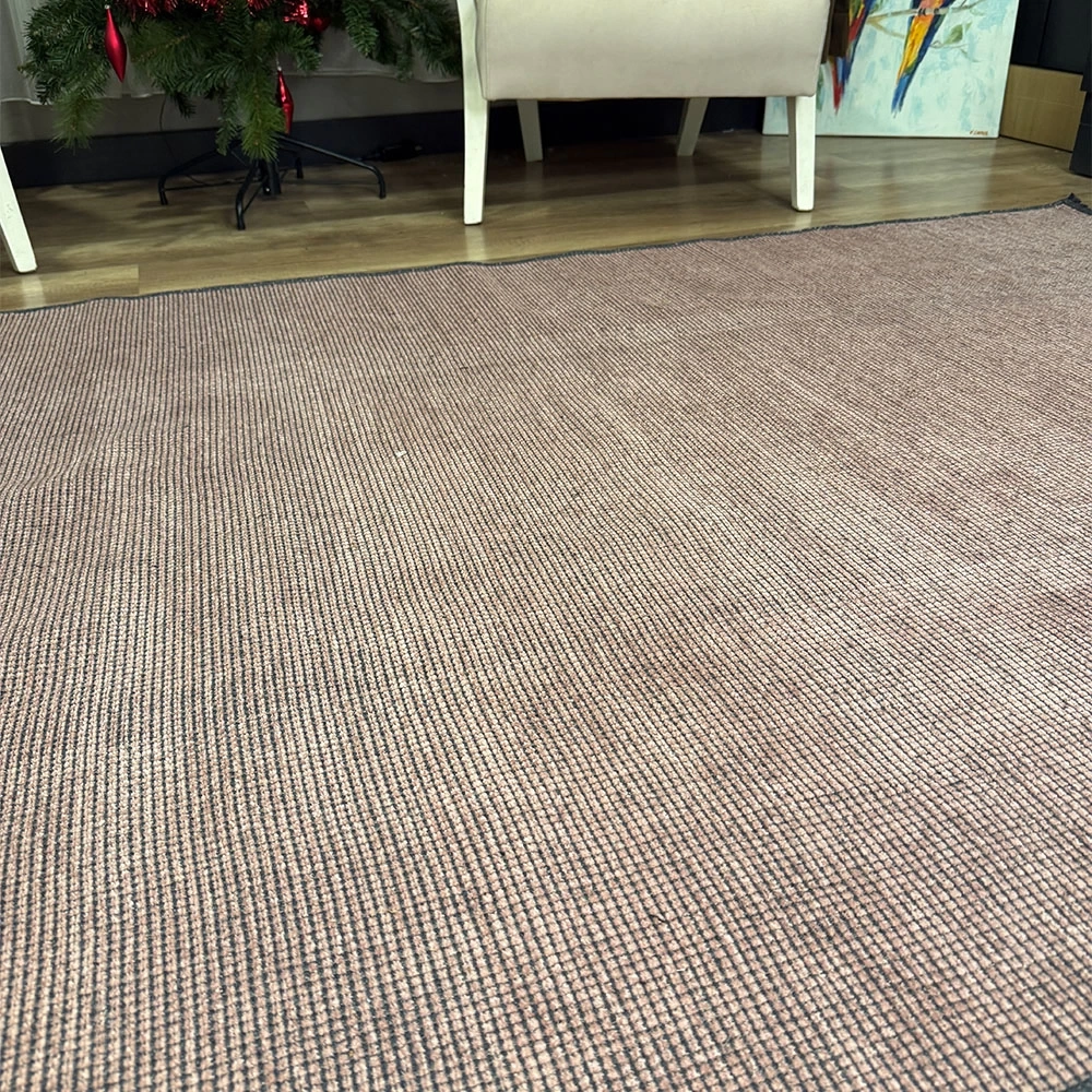 Luxess Kilim Pink Hav Toz Vermez Kaymaz Kolay Kullanımlı Yıkanabilir Düz Renk Kilim