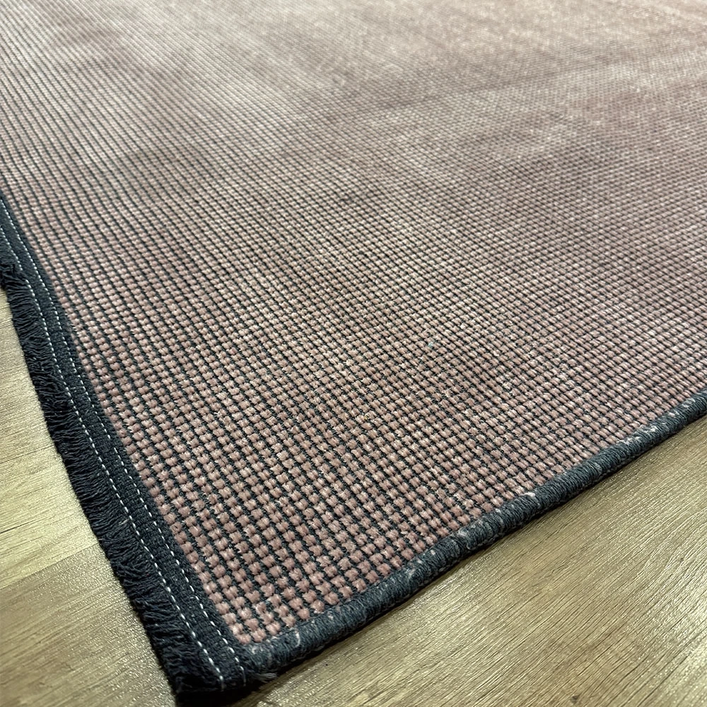 Luxess Kilim Pink Hav Toz Vermez Kaymaz Kolay Kullanımlı Yıkanabilir Düz Renk Kilim