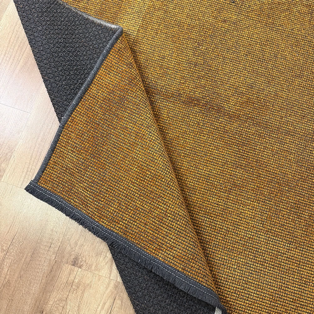 Luxess Kilim Turuncu Hav Toz Vermez Kaymaz Kolay Kullanımlı Yıkanabilir Düz Renk Kilim