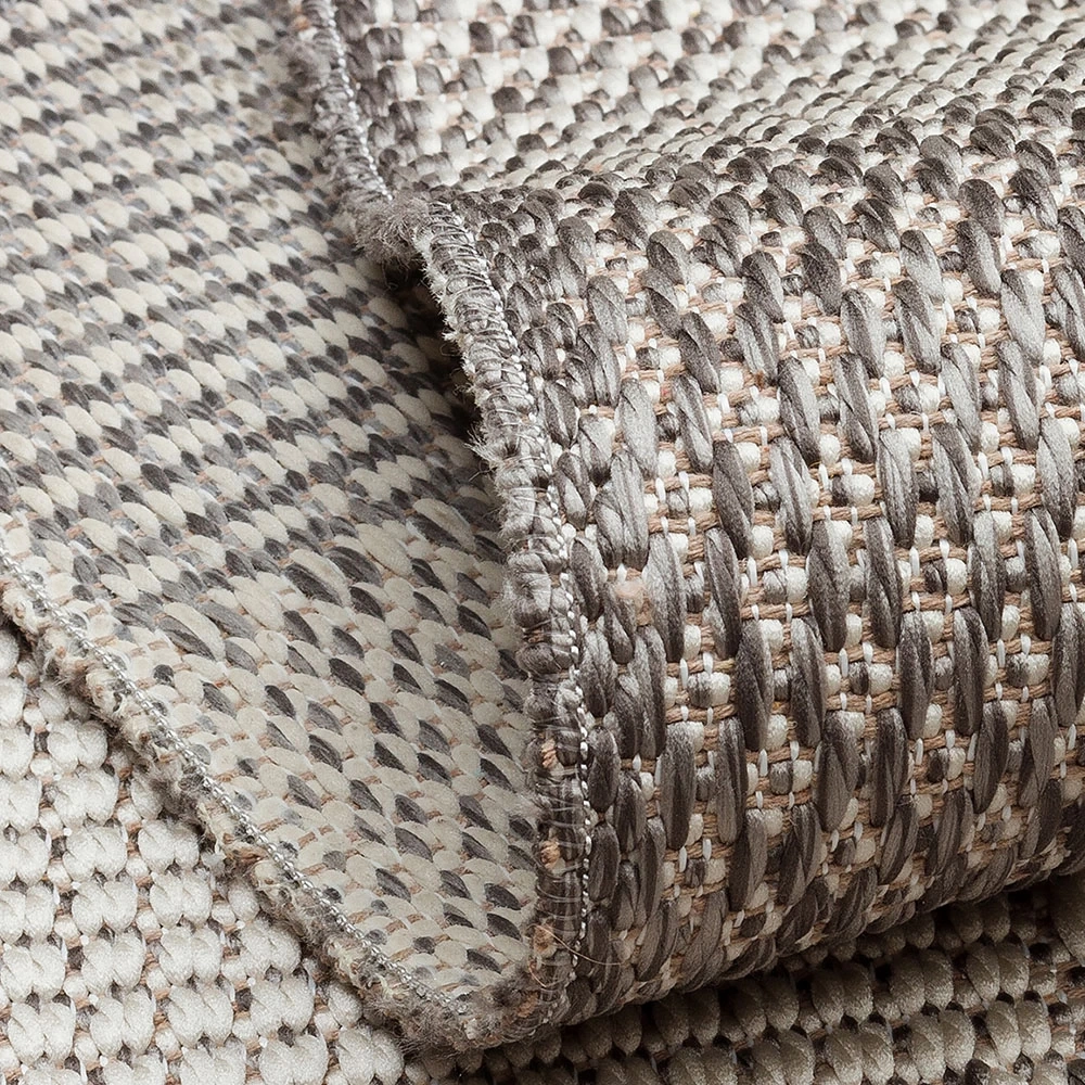 Eko Halı Mono 01 Grey Kaymaz Tabanlı Kilim