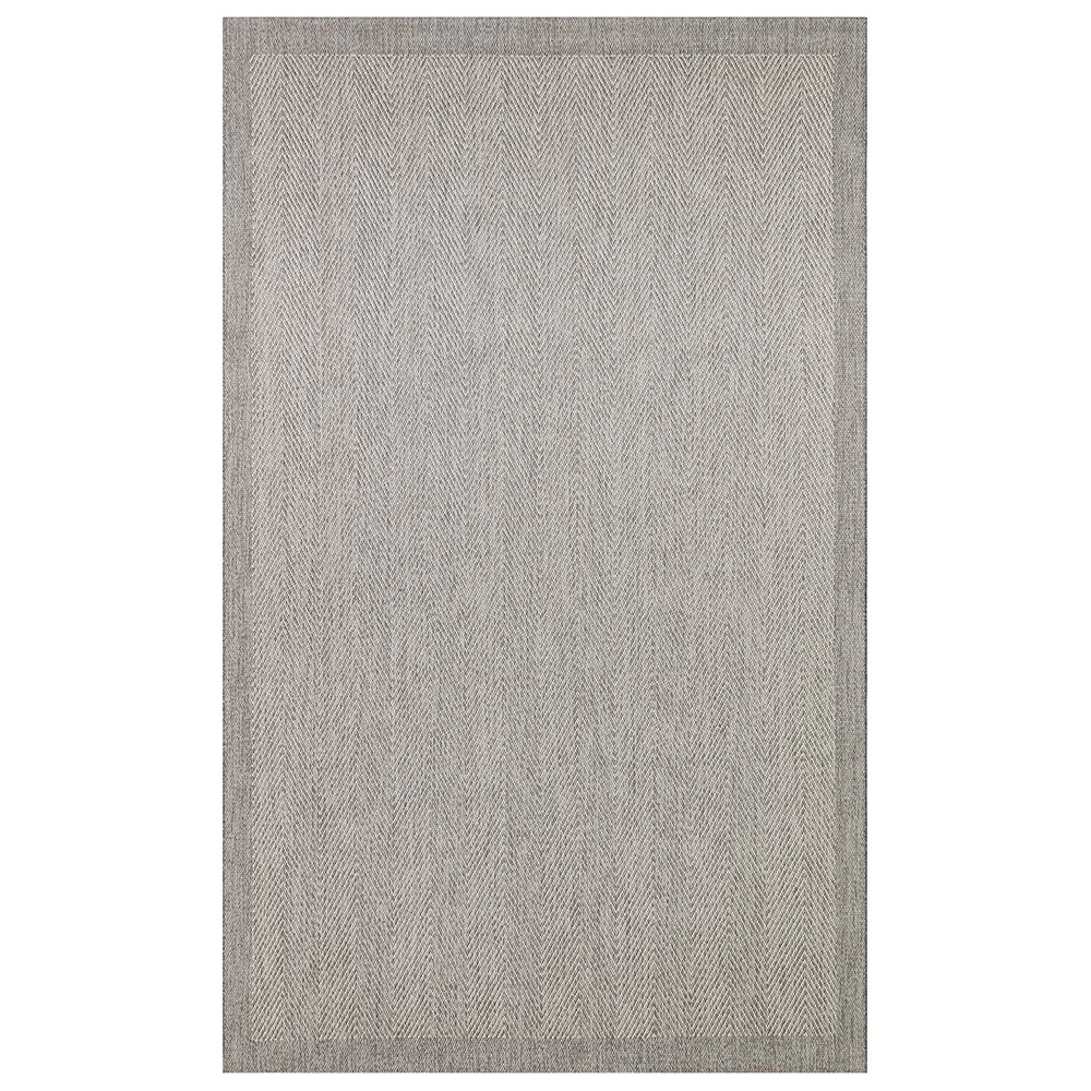 Eko Halı Mono 02 Grey Kaymaz Tabanlı Kilim
