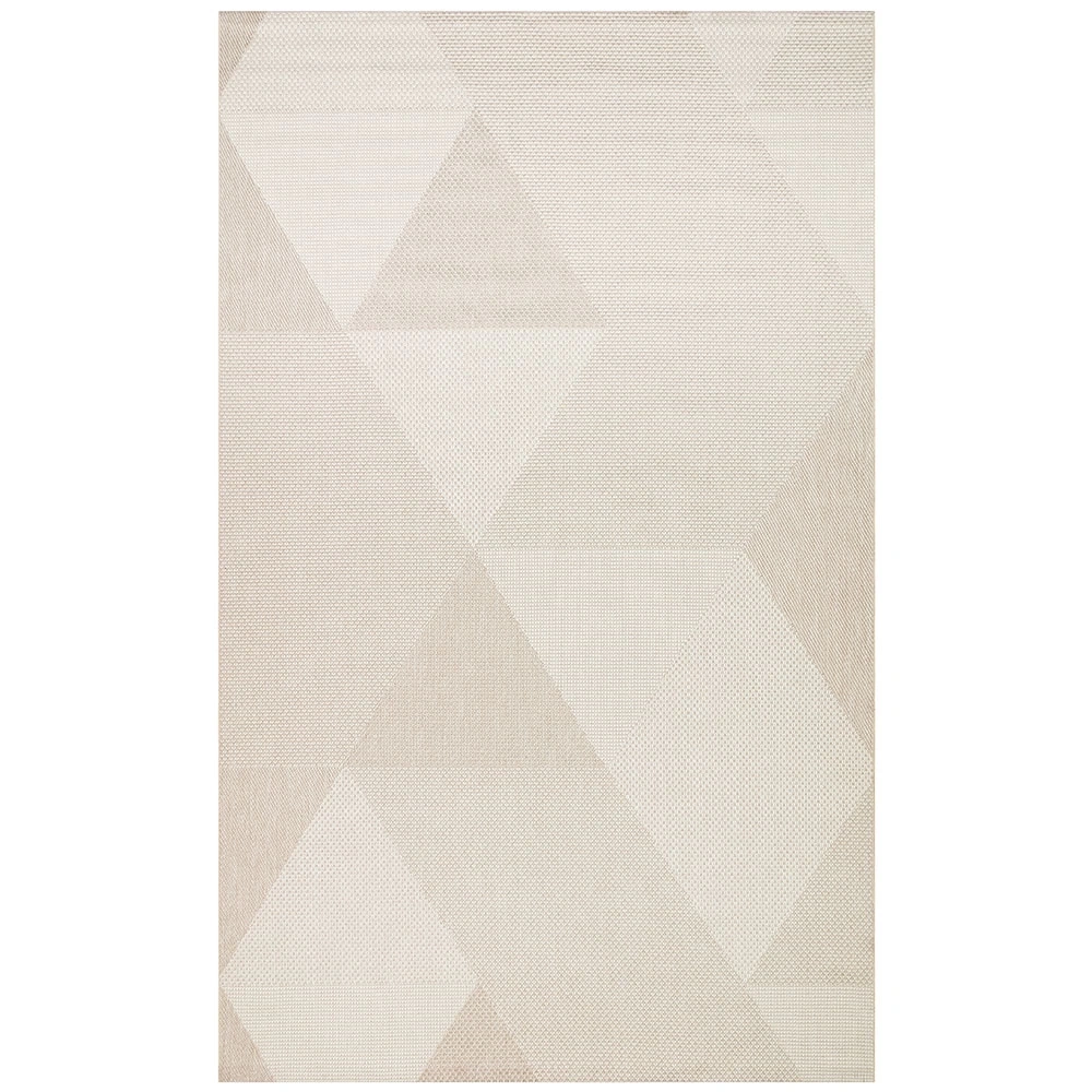 Eko Halı Mono 03 Beıge Kaymaz Tabanlı Kilim