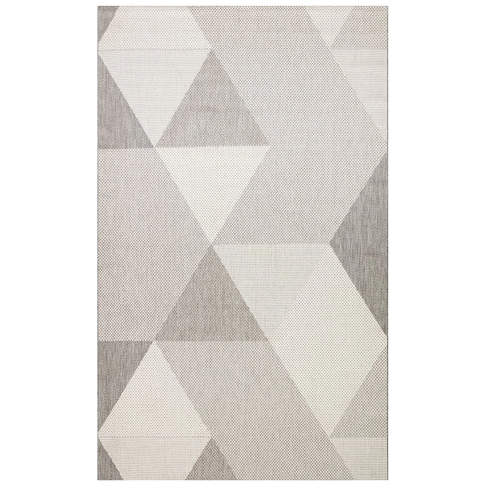 Eko Halı Mono 03 Grey Kaymaz Tabanlı Kilim
