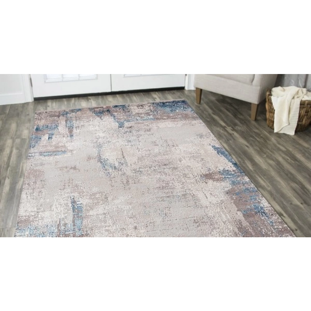 Sanat Halı Doku 1092 Mavi Modern Halı