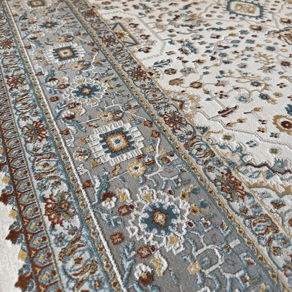 Sanat Halı Lagos 4100 A.Gri Klasik Salon Halısı