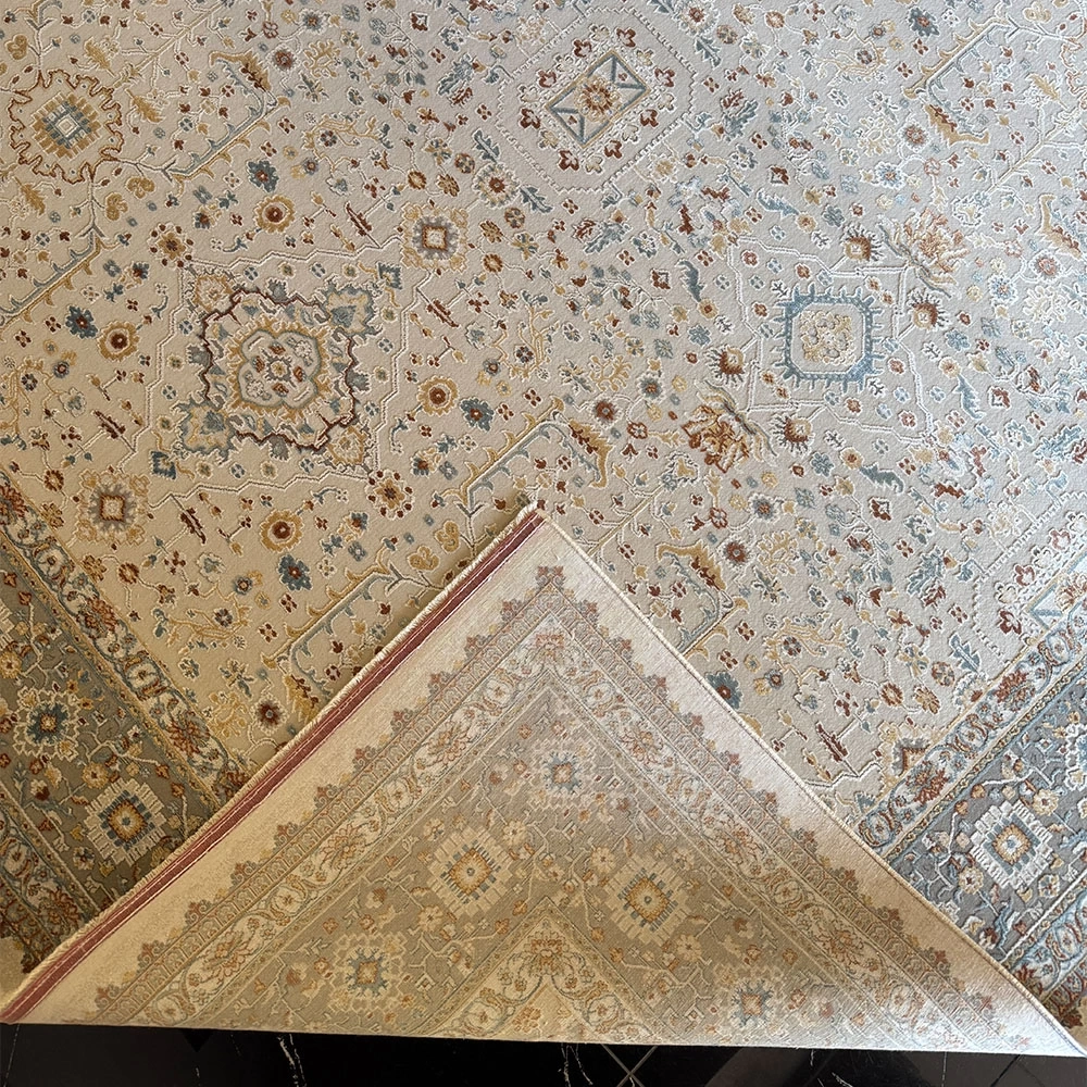 Sanat Halı Lagos 4100 A.Gri Klasik Salon Halısı