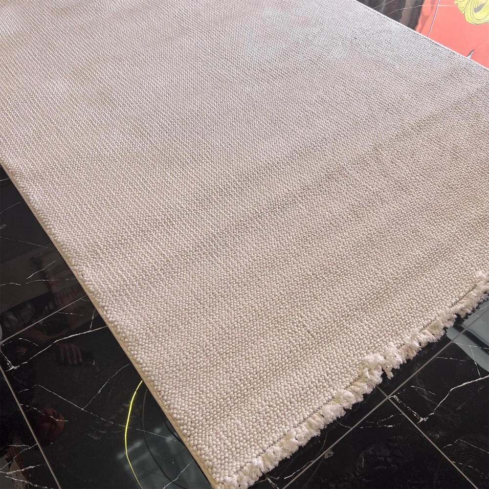 Sanat Halı Lora Plus 3744 Krem İskandinav Halı