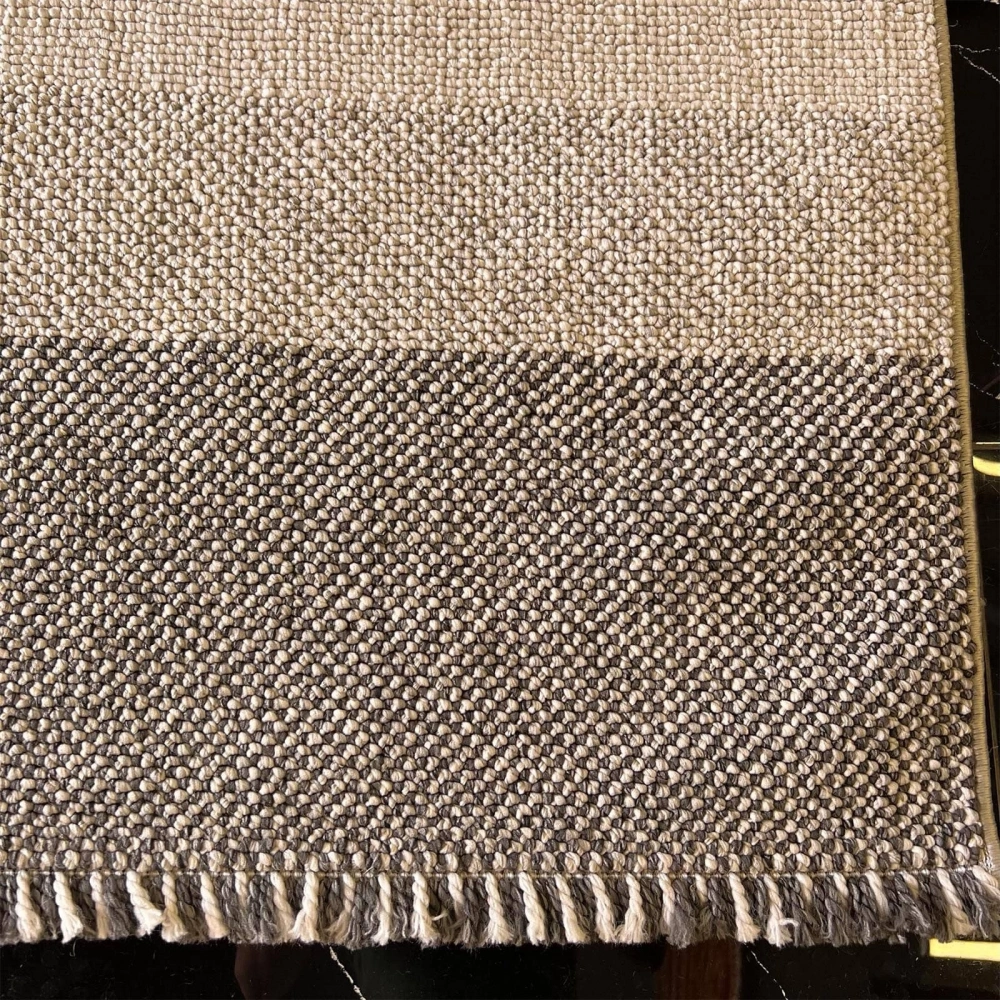 Sanat Halı Lora Plus 3746 Gri İskandinav Halı