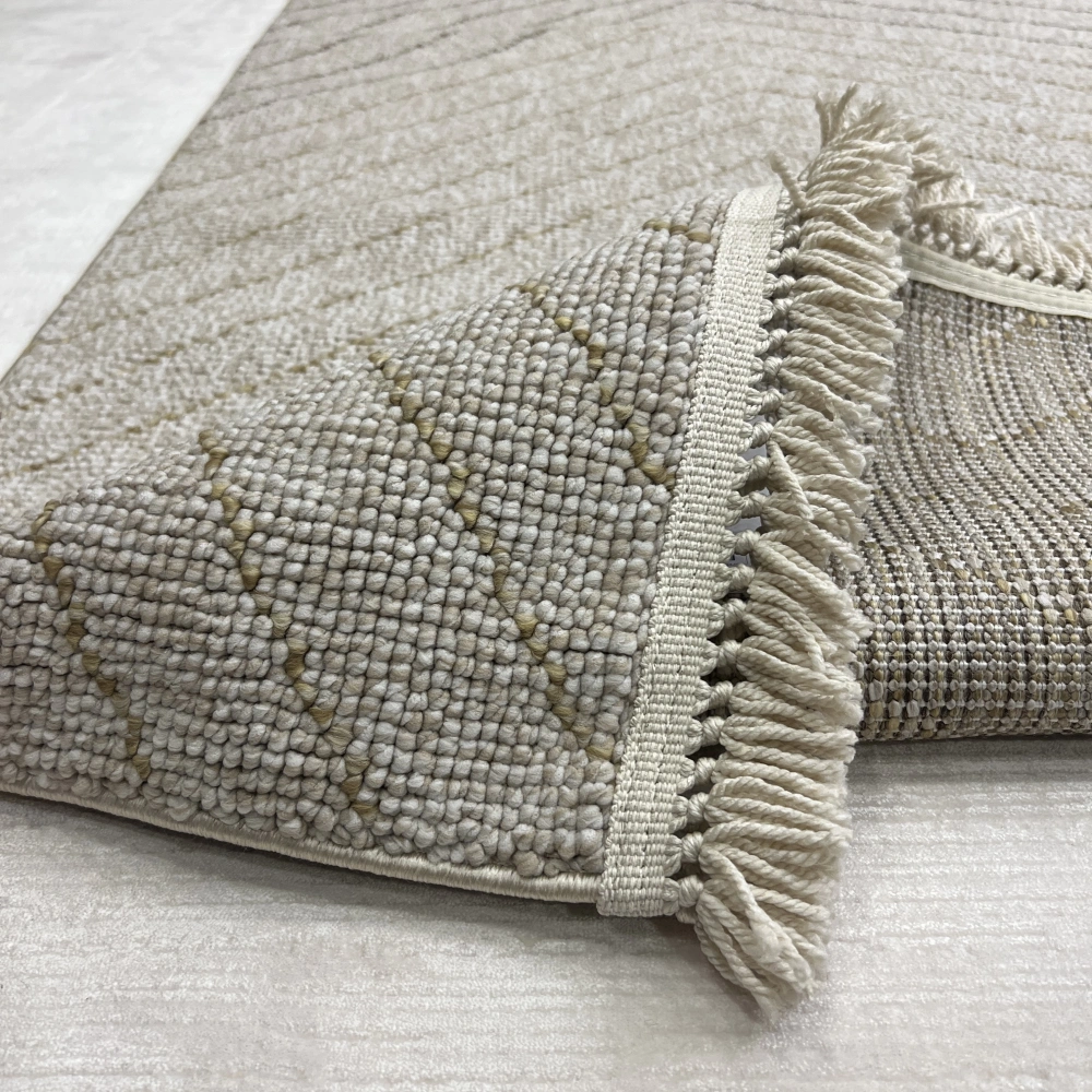 Sanat Halı Lora Plus 3924 Bej İskandinav Halı