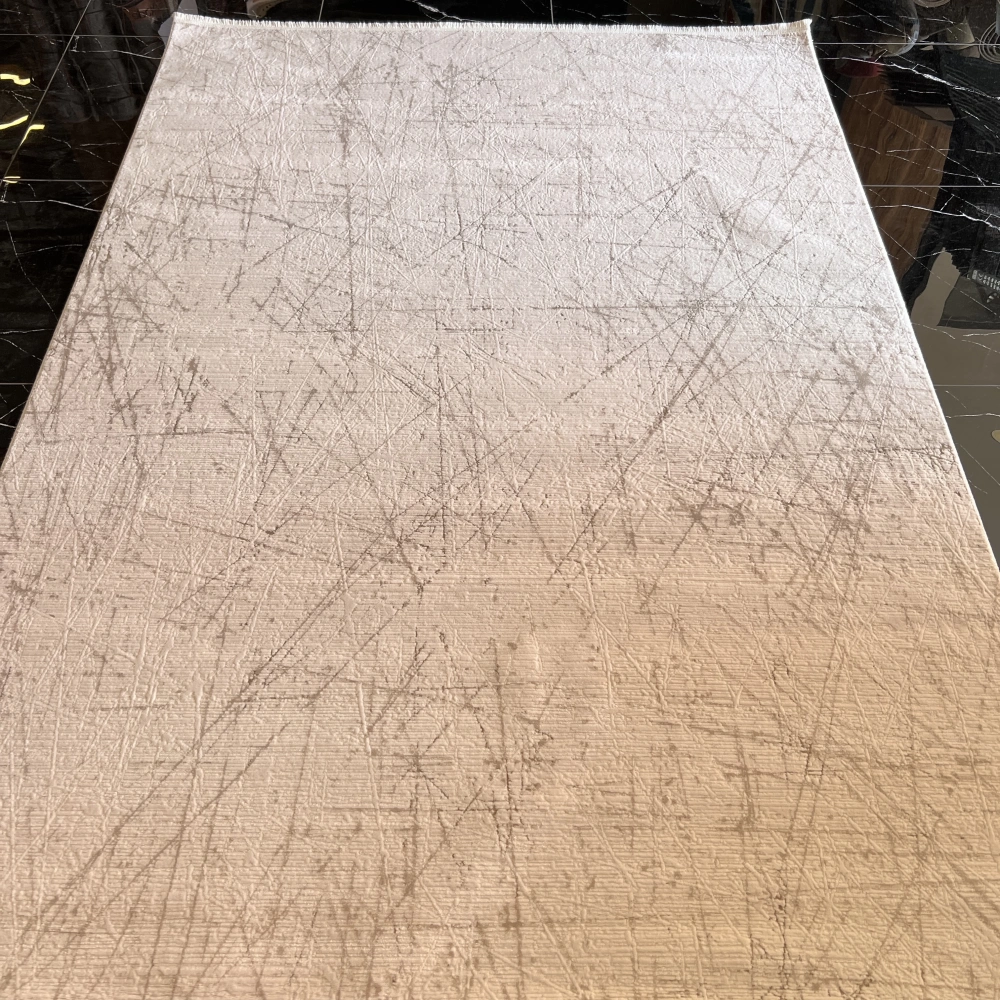 Sanat Halı Mira 3584 Krem Modern Salon Halısı