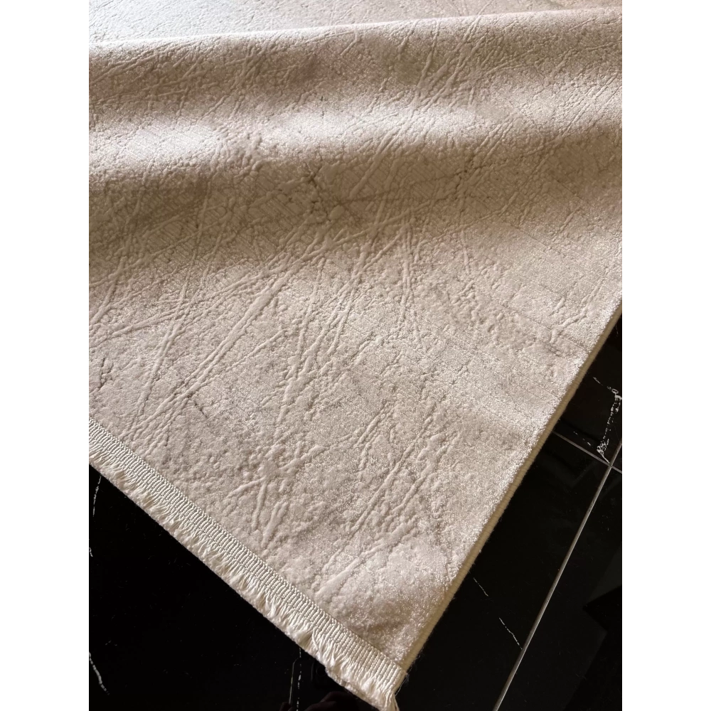 Sanat Halı Mira 3584 Krem Modern Salon Halısı
