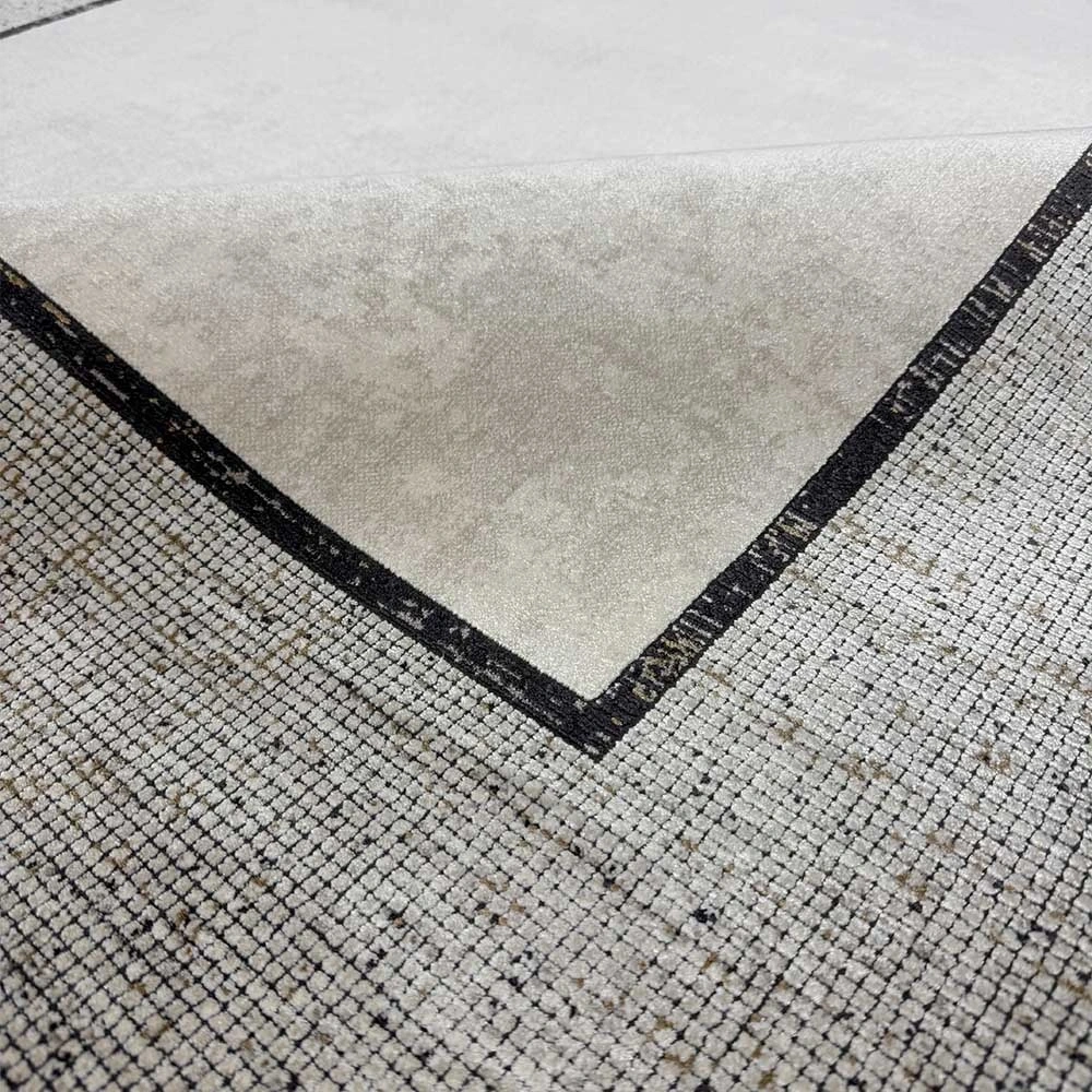 Hoom Rugs Elegant 10512 Krem Gri Üst Segment Salon Halısı