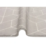 Eko Halı Urban URB 03 Grey White Etnik Desenlere Sahip Hav Toz Vermez Yumuşak Dokulu Modern Halı