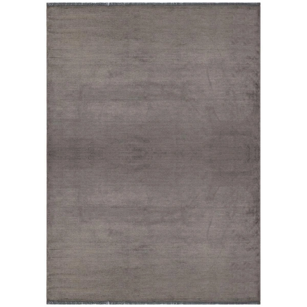 Hoom Rugs York 202 Antrasit Tek Renk Desensiz Modern Salon Halısı