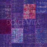 Hoom Rugs Antik Patchwork Mor El Dokuma Kilim