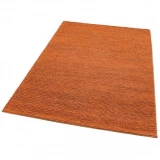 Eko Halı Flatweave Choti Fine Rust El Dokuma Jüt Kilim