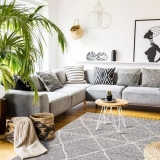 Eko Halı Soho SH 02 Grey Hav Toz Vermez Hasır Dokuma Modern Makine Halısı