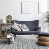 Eko Halı Soho Fırsat SH 04 Marine Hav Toz Vermez Hasır Dokuma Modern Makine Halısı