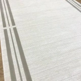 İpek Halı Sardes 6141 A Bej Çerçeveli Modern Salon Halısı