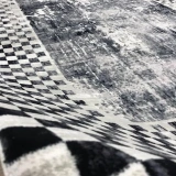 Hoom Rugs Howen 318 Antrasit Modern Salon Halısı