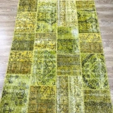 Hoom Rugs Patchwork Sarı KB El Dokuma Kilim
