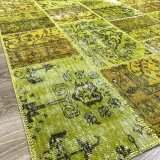 Hoom Rugs Patchwork Sarı KB El Dokuma Kilim