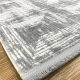 Hoom Rugs Napoli 422 Gri Modern Salon Halısı