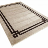 Hoom Rugs York 201 Vizon Çerçeveli Modern Salon Halısı