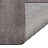 Hoom Rugs York 202 Antrasit Tek Renk Desensiz Modern Salon Halısı