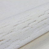 Hoom Rugs York 202 Beyaz Tek Renk Desensiz Modern Salon Halısı