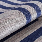 Hoom Rugs York 205 Lacivert Çerçeveli Modern Salon Halısı
