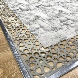 Hoom Rugs Deri Halı 04 Vizon Bronz Dekoratif Deri Halı