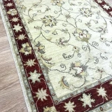 El Dokuma Uşak Halısı Bordo 100x150 1,50 M2