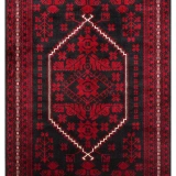 Eko Halı Nostalji 956 Blue Afgan Uşak Halısı