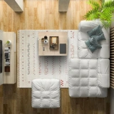 Eko Halı Zara ZR 06 Beige Modern Uşak Halısı