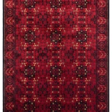 Eko Halı Nostalji 952 Kırmızı Bambu Uşak Halısı