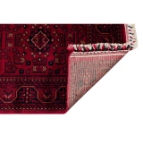 Eko Halı Nostalji 960 Kırmızı Afgan Bambu Uşak Halısı