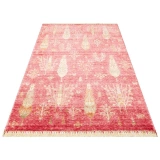 Eko Halı Zara ZR 08 Kırmızı Sonbahar Modern Uşak Halısı