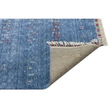 Eko Halı Zara ZR 06 Mavi Modern Uşak Halısı