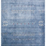 Eko Halı Zara ZR 06 Mavi Modern Uşak Halısı