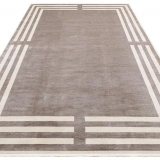 Eko Halı Lugano LUG 03 Grey Cream Sık Dokuma Salon Halısı