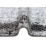 Eko Halı Fresco FS 26 Gri Siyah XW Modern Salon Halısı