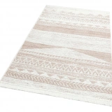 Eko Hali Arya Ar 06 Natural Yikanabilir Pamuk Cift Tarafli Kilim