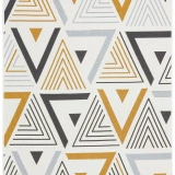 Eko Halı Arya AR 18 Yellow Grey Yıkanabilir Pamuk Kilim