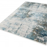 Eko Halı Fresco FS01 Beige Blue Modern Salon Halısı