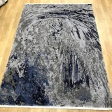 Eko Halı Heritage 626 Grey Blue Modern Bambu Özel Tezgah Halısı