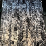 Eko Heritage 662 Black Modern Özel Tezgah Halısı