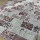 Hoom Rugs Kırkyama 178 Pink El Dokuma Kilim