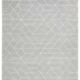 Eko Halı Urban URB 03 Grey White Etnik Desenlere Sahip Hav Toz Vermez Yumuşak Dokulu Modern Halı