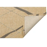 Eko Halı Brooklyn BRK 05 Natural Grey Hasır Görünümlü Modern Kilim